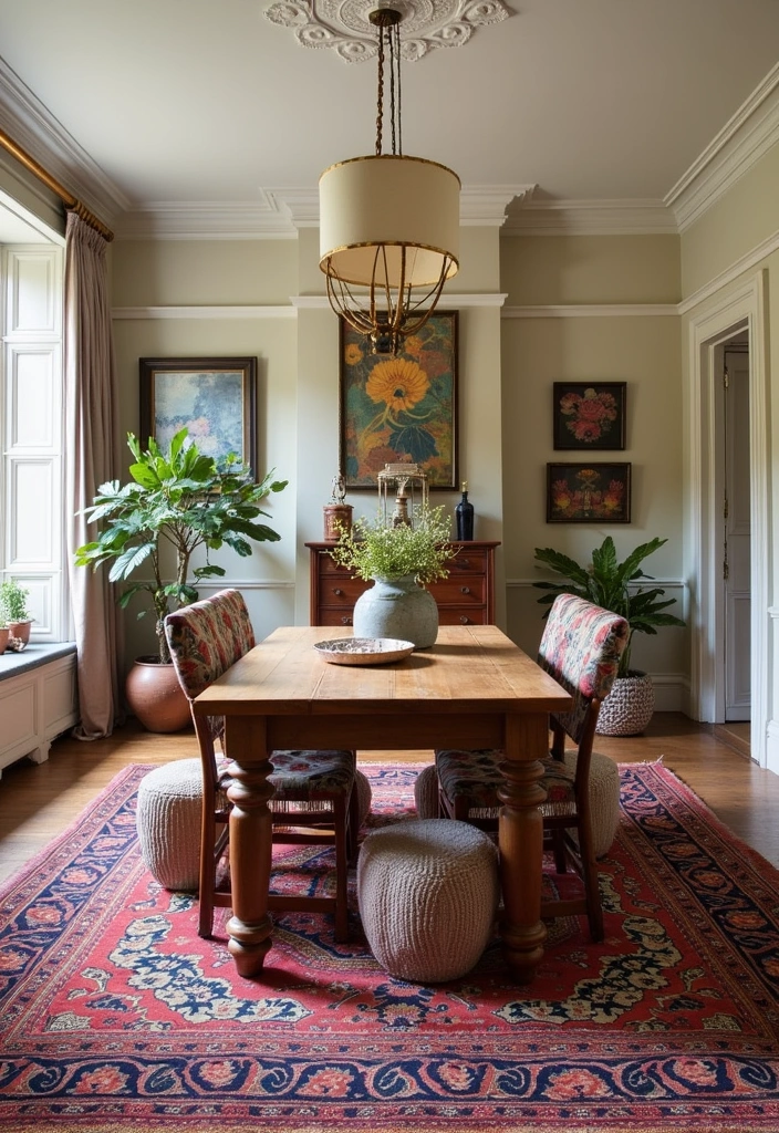 26 Ibiza Inspired Spanish Dining Room Ideas - 5. Bohemian Vibes