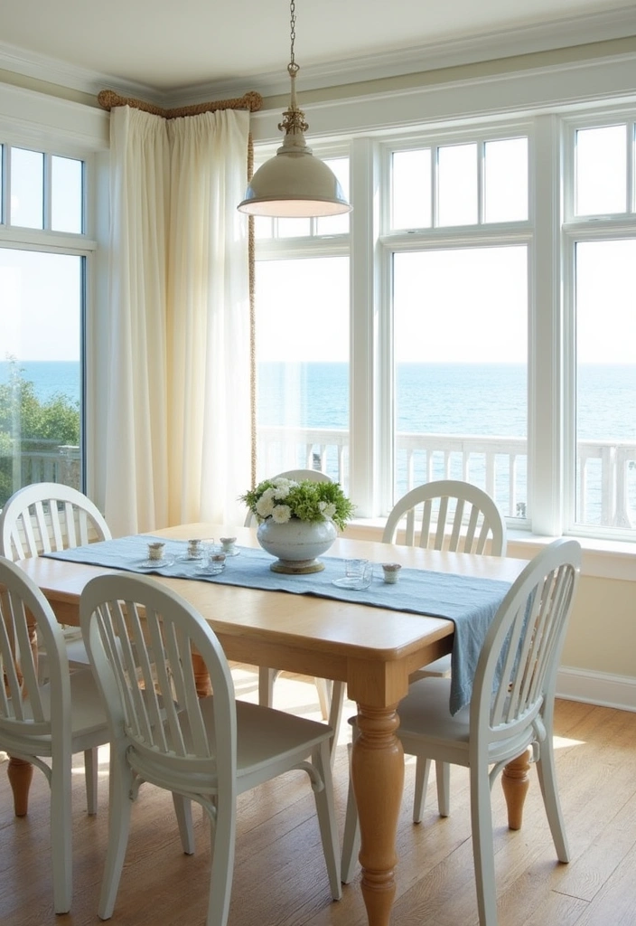 26 Ibiza Inspired Spanish Dining Room Ideas - 6. Coastal Chic