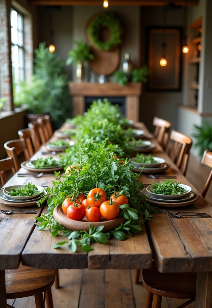 26 Ibiza Inspired Spanish Dining Room Ideas - 8. Farm-to-Table Inspiration