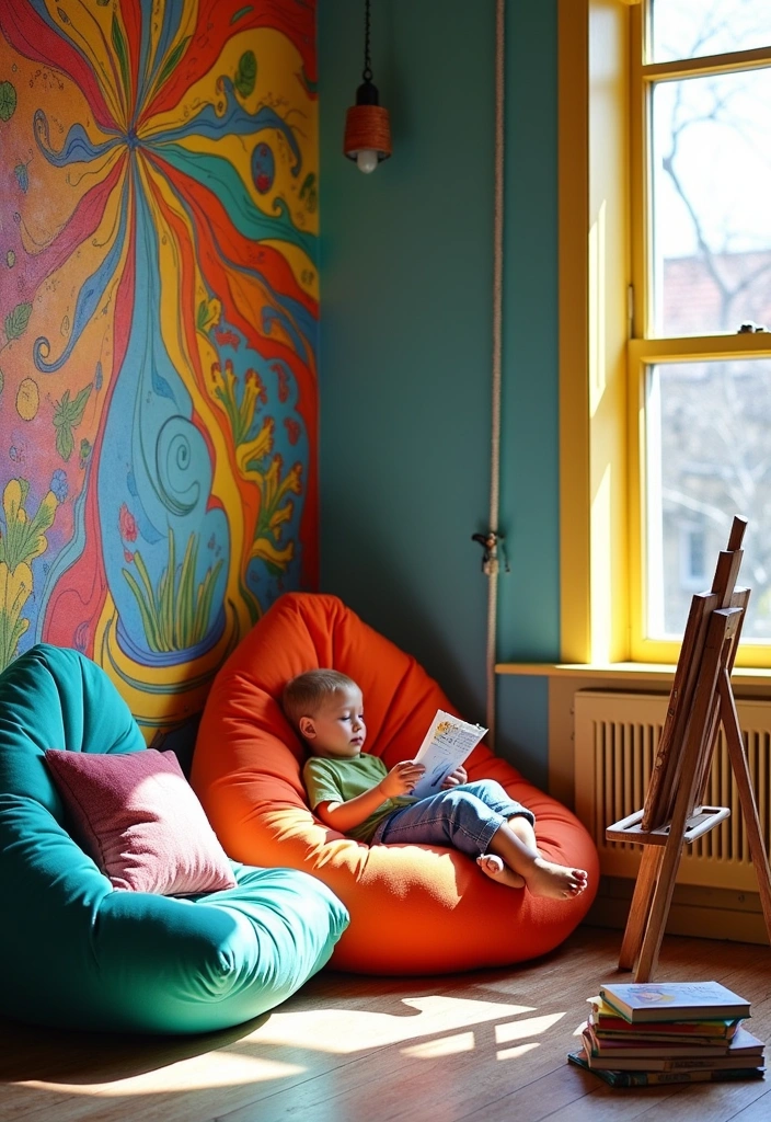 27 Cozy Reading Nook Ideas to Transform Your Home - 14. The Creative Corner