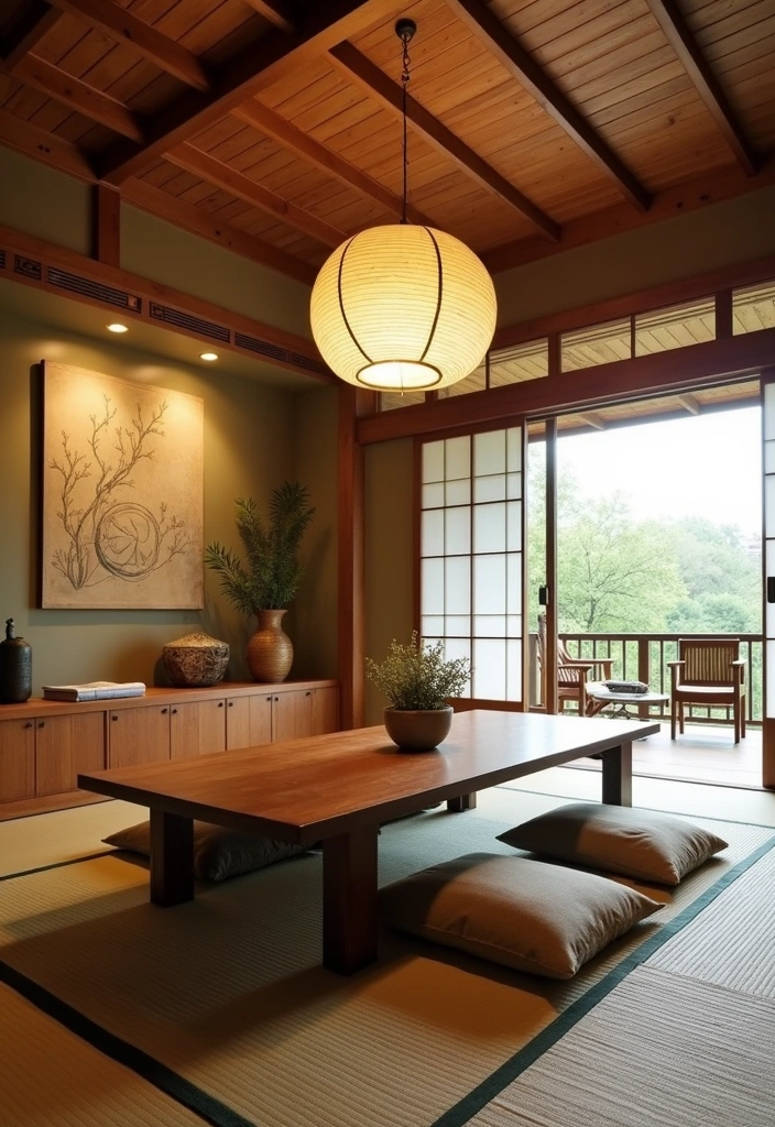 27 Dining Room Inspiration Ideas - 13. Asian Influence