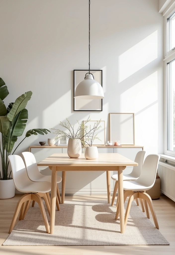 27 Dining Room Inspiration Ideas - 9. Scandinavian Simplicity