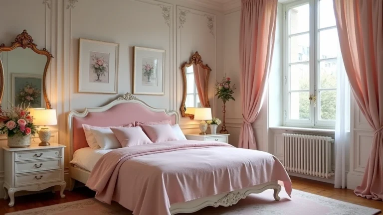 27 French Parisian Bedroom Decor Ideas