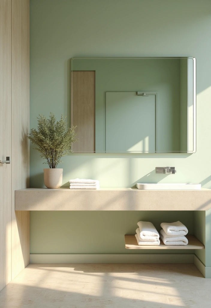 27 Japandi Bathroom Design Ideas: The Perfect Blend of Minimalism and Functionality - 2. Soothing Color Palettes