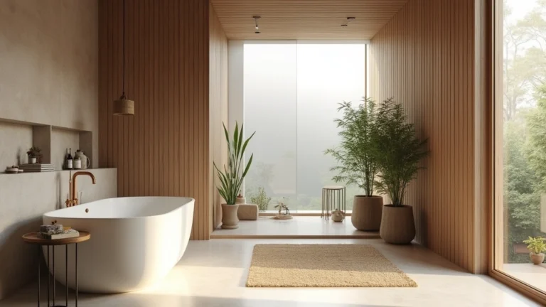 27 Japandi Bathroom Design Ideas: The Perfect Blend of Minimalism and Functionality