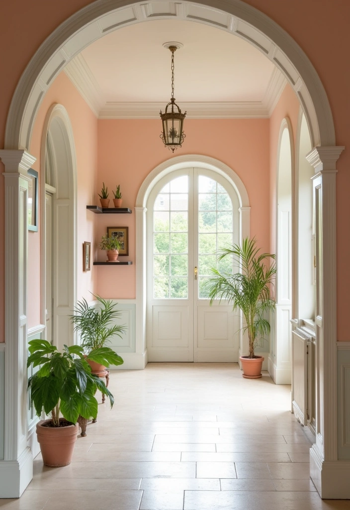 27 Stunning Victorian Hallway Ideas to Elevate Your Home Decor - 17. Curved Walls and Arches