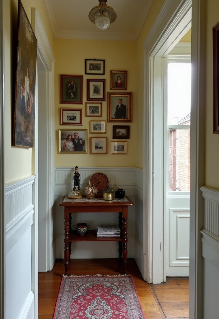 27 Stunning Victorian Hallway Ideas to Elevate Your Home Decor - 18. Personal Touches