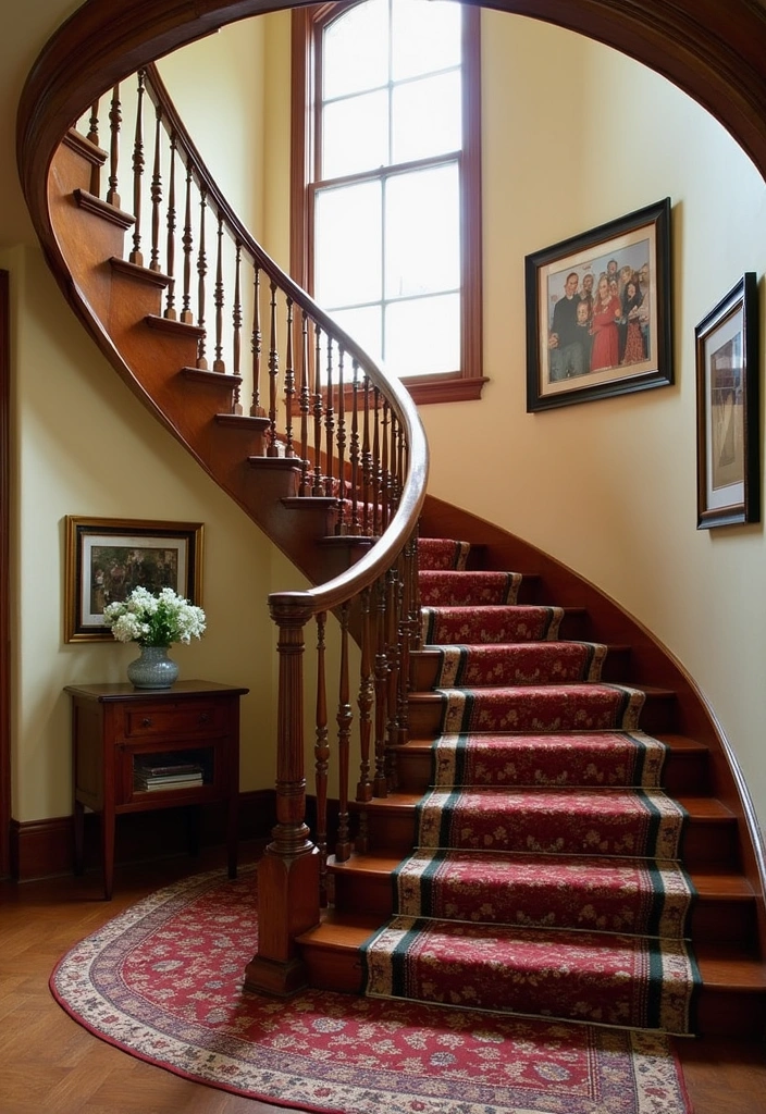 27 Stunning Victorian Hallway Ideas to Elevate Your Home Decor - 4. Elegant Staircases